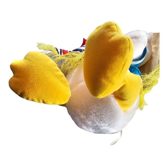 VTG Disneyland Disney World Donald Duck Plush Mexican Sombrero Three Caballeros - Picture 6 of 8